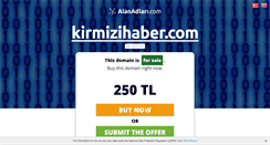 Desktop Screenshot of kirmizihaber.com